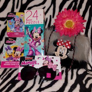 DISNEY MINNIE MOUSE 5 Piece Set Bundle